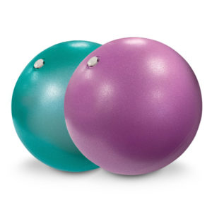 2 soft pilates balls