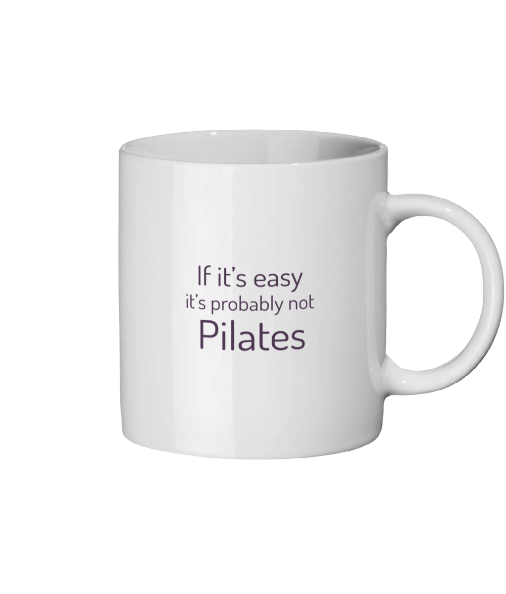 Pilates quote gift mug