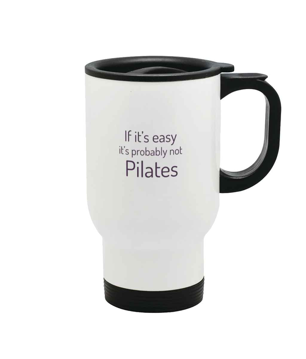 Pilates thermal travel mug